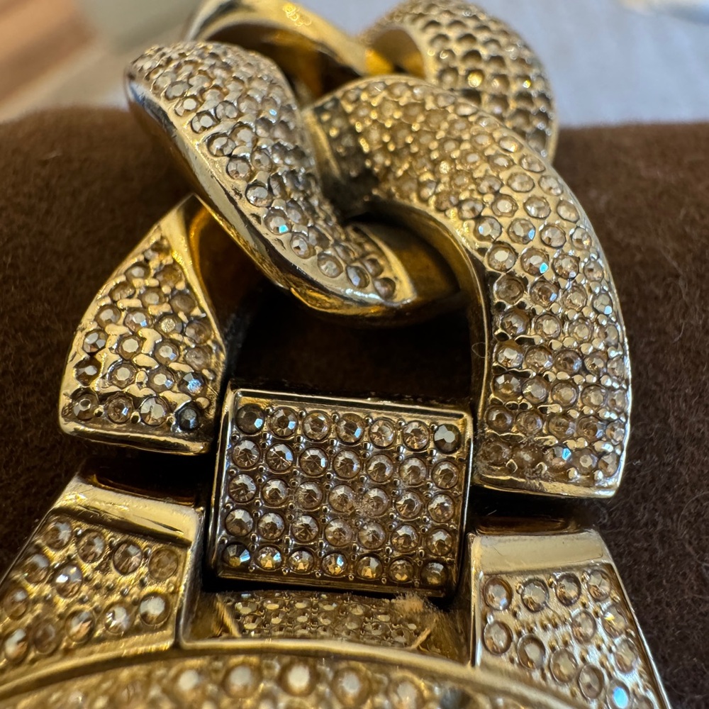 Michael Kors Gold-Tone Crystal Watch - Picture 5 of 5